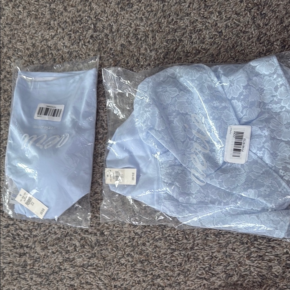 Aerie Blue Cozy Knit Set